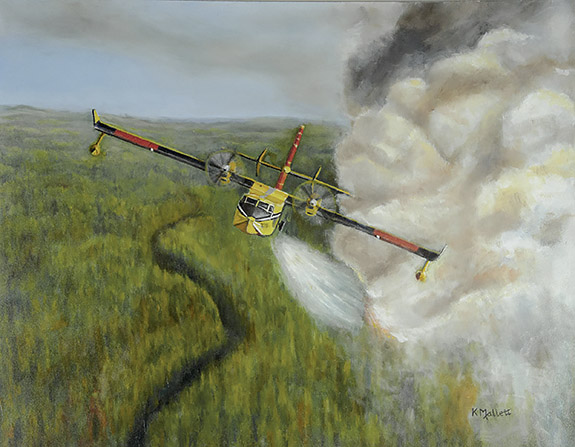 Attacking the Flank - by Ken Mallett