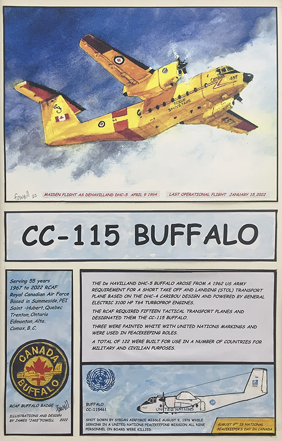 CC-115 Buffalo Panel One - by Jake Fowell