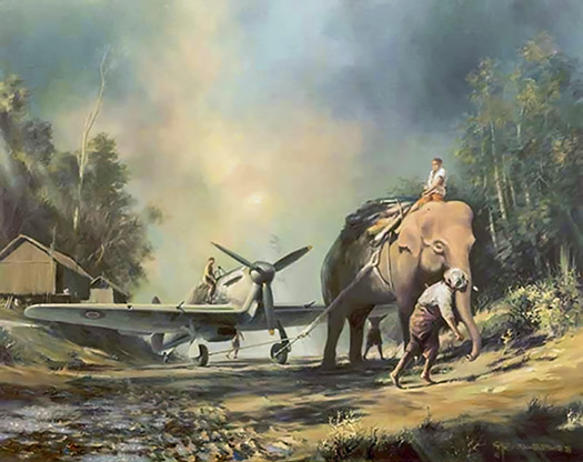 Hathi To The Rescue - by Charles Thompson
