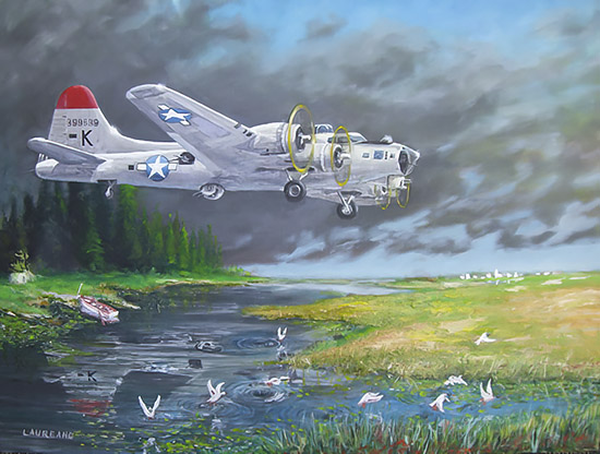 The Flying Birds - B-17 - by Rui Laureano Silva