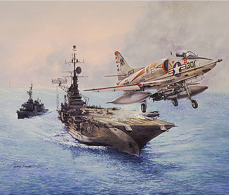 Aircraft Carrier - by Wes Lowe