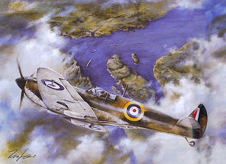 Spotting the Bismark - by Wes Lowe