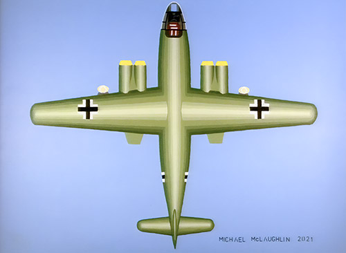 Arado 234 by Michael McLaughlin