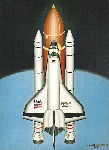 Complete Shuttle - by Michael McLaughlin