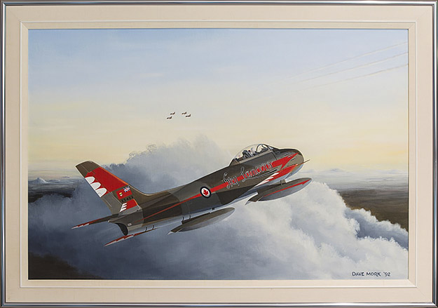 Skylancers Canadair Sabre Mk6 - by Dave Mork