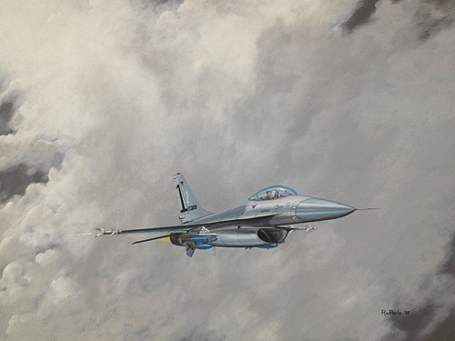 General Dynamics F-16A 'Fighting Falcon' - by Bob Poole