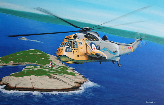Sea King Sambro - CH-124 Sea King 50th Anniversary, Sambro Island - by Peter Robichaud