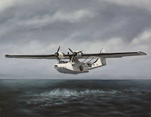 PBY 5-A Canso, Pacific Warrior - by Martha Southwell