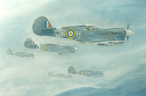 111 and the Enemy Ace - by Steve Tournay