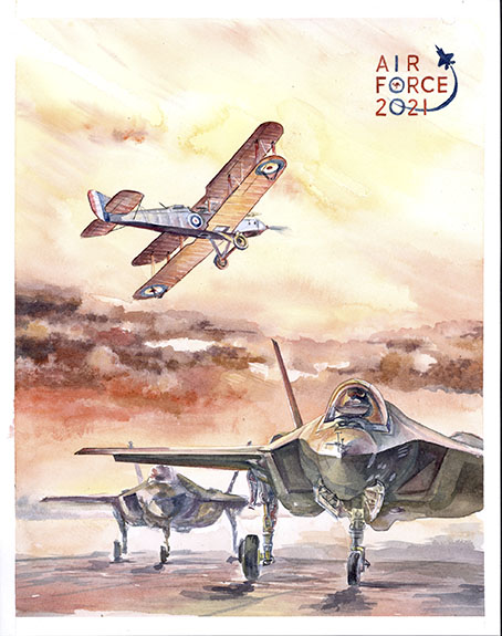 Royal Australian Air Force 100th Anniversary - by Elena Vasileva
